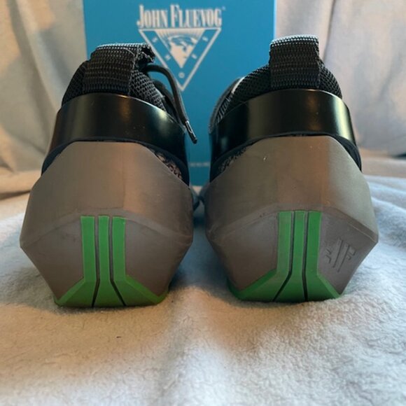 John Fluevog Manifold Omni Purple Green Mens 5 Womens 7 Sold out RARE Festival - Picture 5 of 14